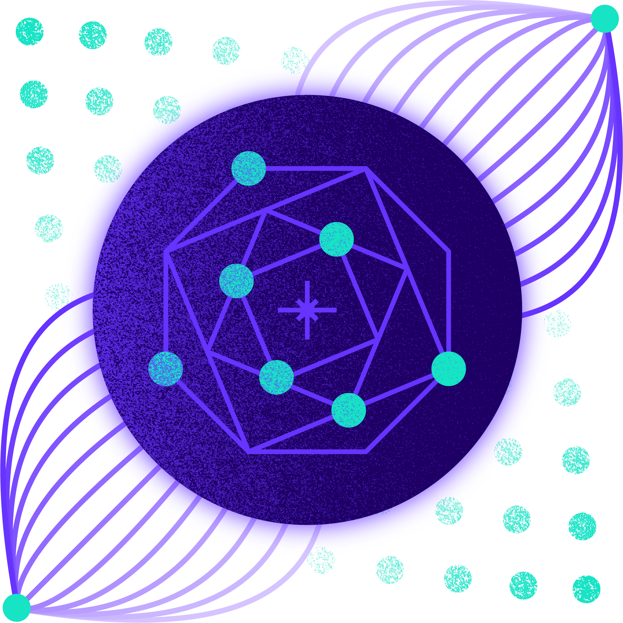 AI neural network visualization